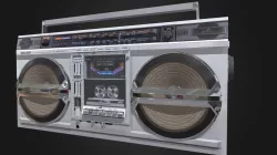 Retro Boom Box Ghetto Blaster