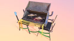 Rusty Grill