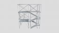 Scaffold Stairs Steel construction