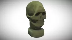 Skull Sculpture Scan