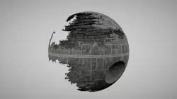 Star Wars Death Star Destroyed