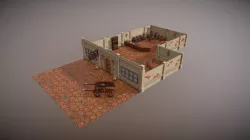 Stylized Low Poly Tavern (Modular)