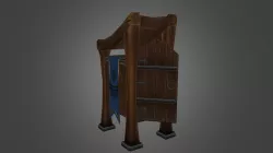 Stylized Outhouse