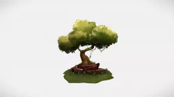 Stylized Tree 2.5 D