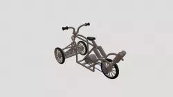 Tilting Three-Wheeled Vehicle