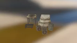 Wood props