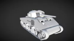 World War 2 M4-sherman [105 MM cannon]