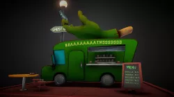 Zombie Food Truck • Street Food Challenge