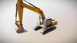 Animated Excavator