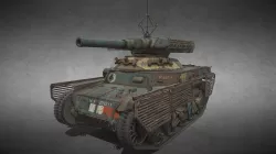 Arlequin 105 mm court mle. 1934 S