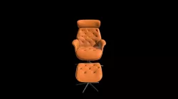 Arm Chair Design with foot rest (Kaushik Bhuyan)