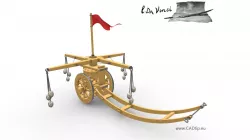 Assault chariot with hammers