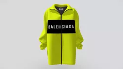 Balenciaga Jacket Oversize with Logo