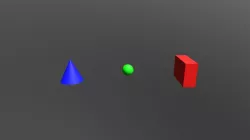 Box Sphere Cone