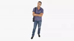 Casual Man Standing