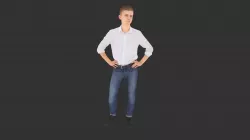 Casual Man Standing