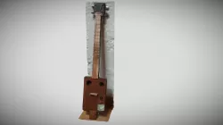 Cigar Box Guitar with Partagas box
