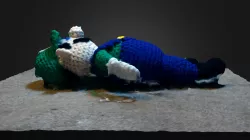 Crochet Luigi Scan