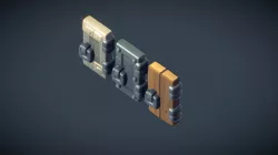 Cube World Doors - PS - Isometric