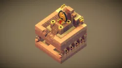 Cube World Sandstone Block  - PS - Isometric