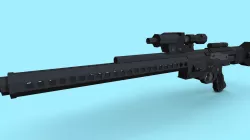 DLT-20A Blaster Rifle - Minecraft