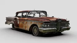 Edsel Sedan (Raw Scan)