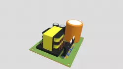 Electronic power supply card