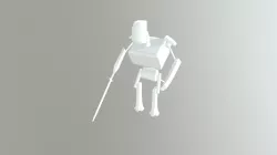 Final Project Robot High- Poly