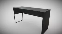 Furniture Desk Ikea Micke with Long Drawers