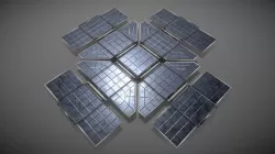 Futuristic Solar Power Module