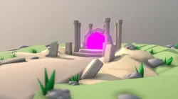 Game level design  - Fantasy Portal