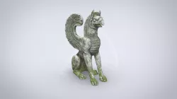 Griffon sculpture