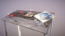 Jules Verne control desk
