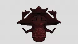King Skull Textured
