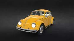 (Low-poly) Volkswagen Beetle