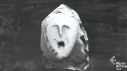 Maigh Chulain Carved head II