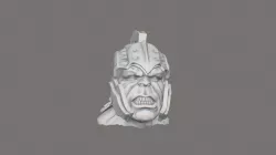 mark ruffalo hulk bust from thor ragnarok