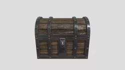 Medieval Low Poly Chest