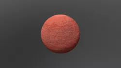 PBR Red Fabric Material in 4K