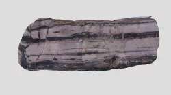 Quartzito intercalado com anfibolito