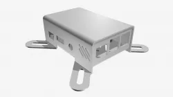 Raspberry Pi 2B/3B ALUMINIUM CASE - Wallmount