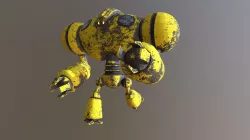 Robot Final FBX With Embedded Media