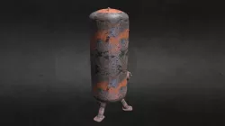 Rusted Air Tank
