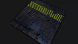 Sci-Fi Tilling Floor Material