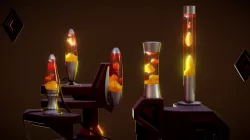 Set of Lavalamps