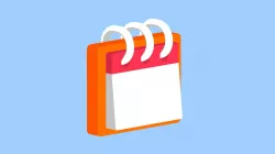 Simple Stylized Cartoon Style Calendar