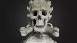 Skull, St Nicholas Church, Deptford