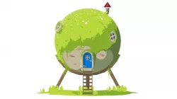 Smol Sphere House