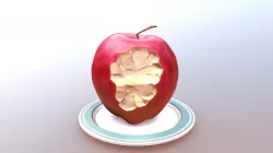 Stylized Apple