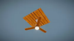 Stylized Ceiling fan